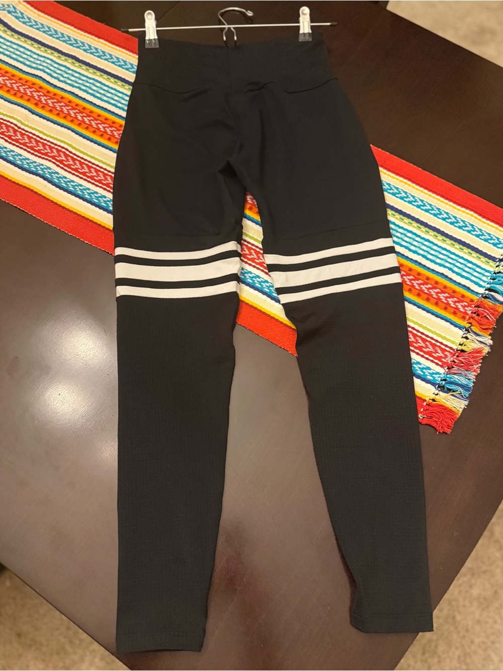 Bombshell Sportswear Black Thigh High Leggings - Picture 2 of 4